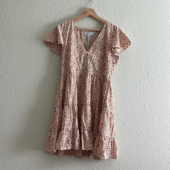 Petal & Pup Dresses & Skirts - Petal & Pup floral fall mini dress